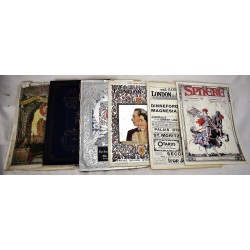 Group of Contemporary Illustrated Magazines on the Royal Coranation of George VI and Elizabeth II (